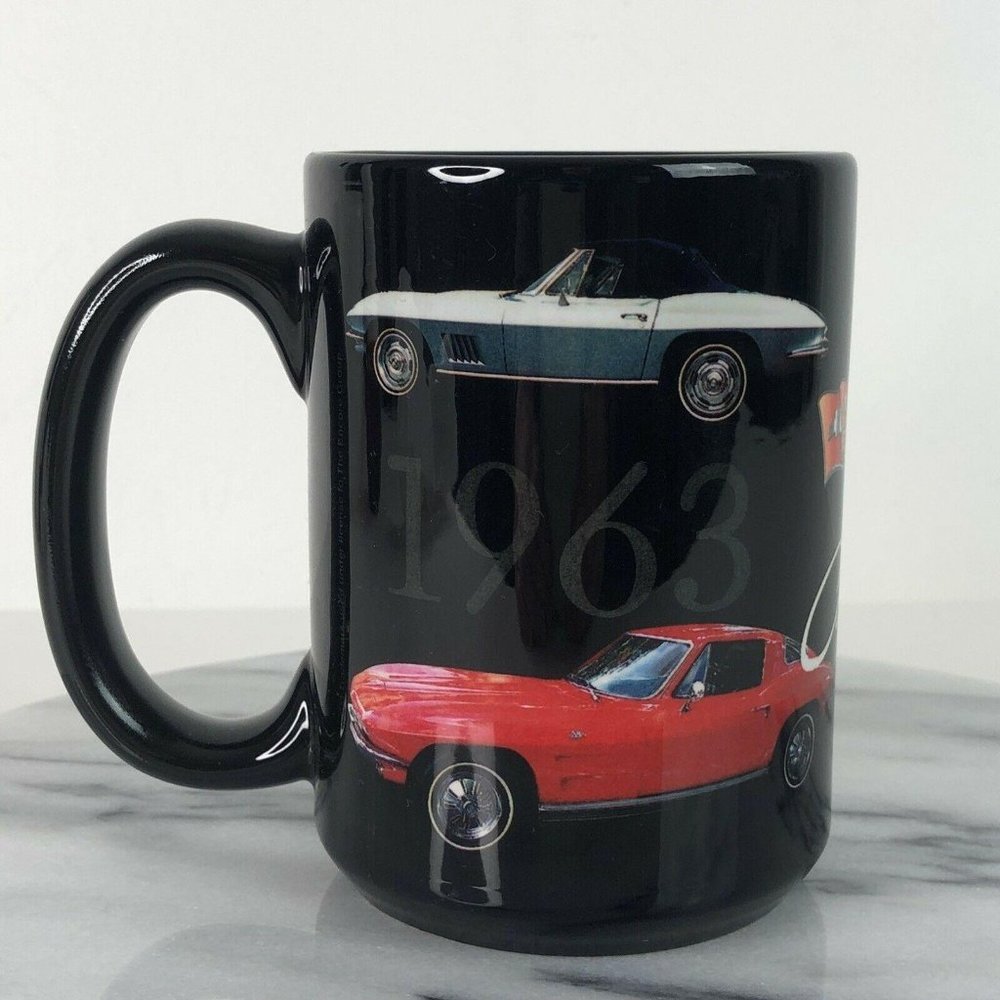 Vtg 1963-1967 Chevrolet Corvette C-2 Black Coffee